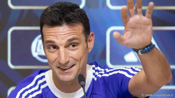 Lionel Scaloni elogió la figura de Messi: "Es impresionante"