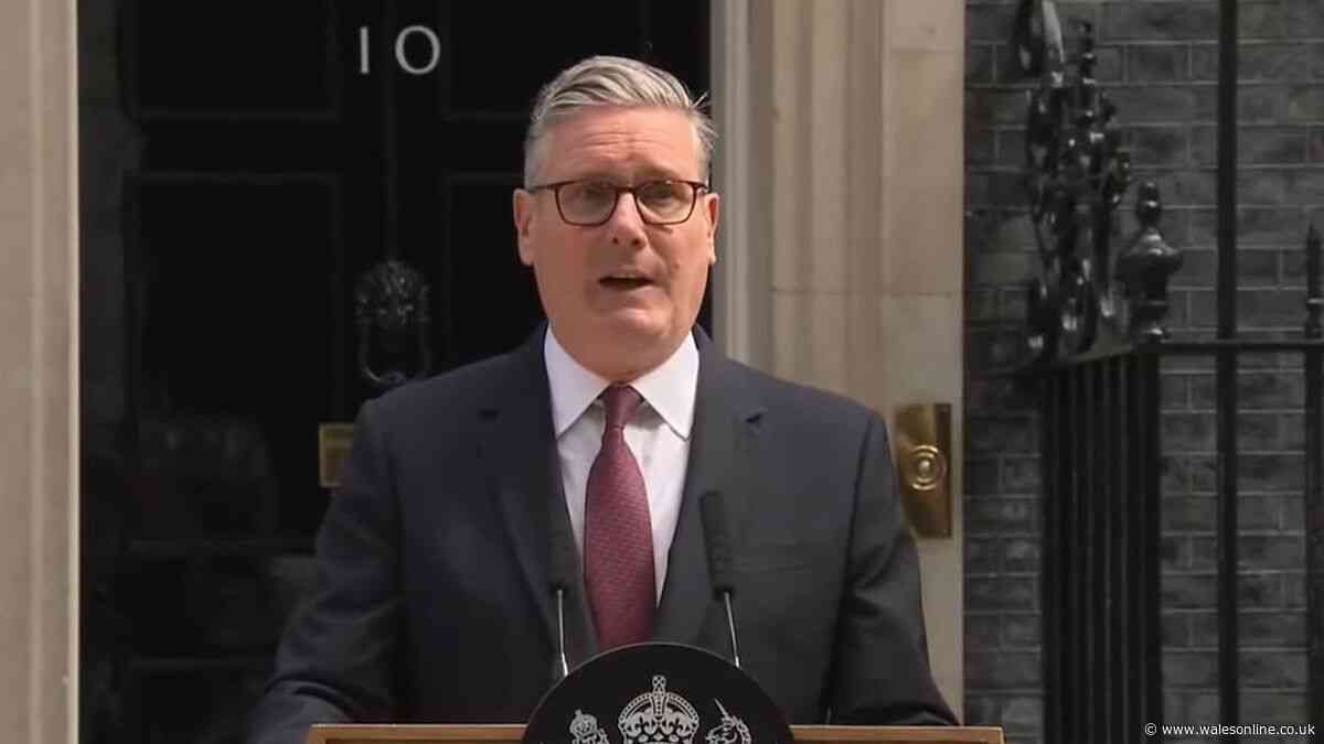 Keir Starmer resigns as Prime Minister in tears