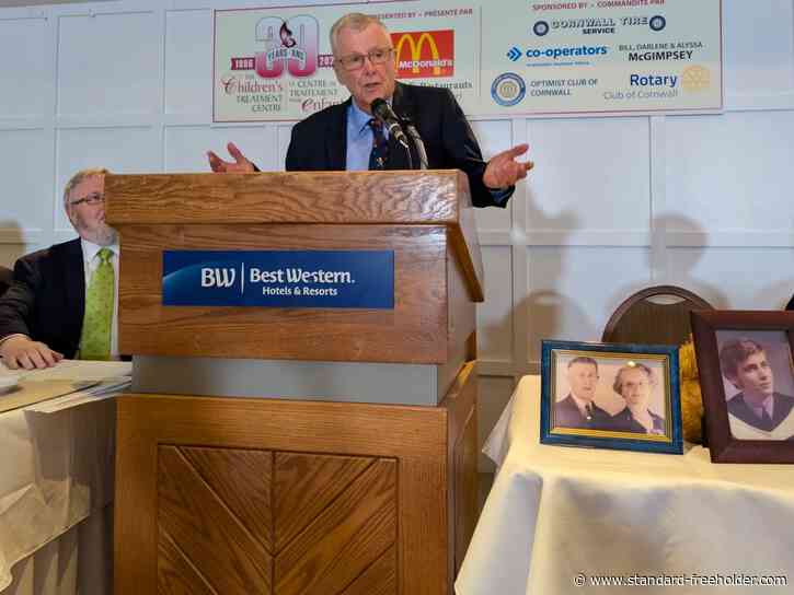 Children's Treatment Centre honours Jim Dilamarter at 30th-anniversary celebration