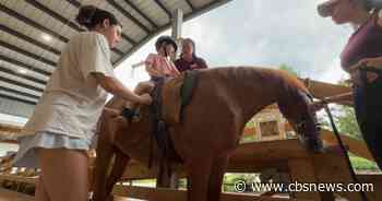 Georgia horse park helps kids and adults battling rare diseases through equine therapy