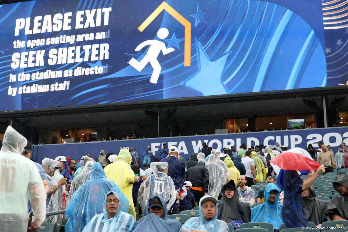 France-Iraq World Cup game suspended due to severe weather alert