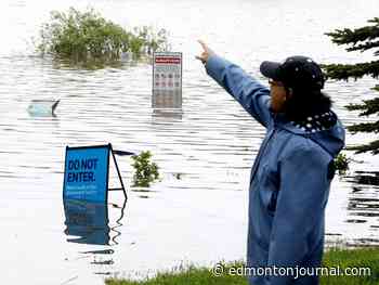 Heavy rain forces Epcor to continue warnings, people told to stay away from river, storm ponds