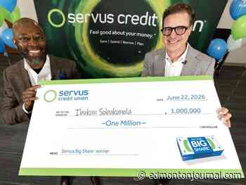 Bank switch pays off: Edmonton man receives $1 million windfall