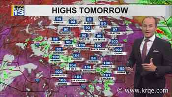 Another hot week with increasing rain chances by Thursday