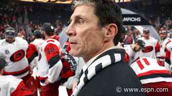 Week after Cup, Brind'Amour not in '26 HOF class