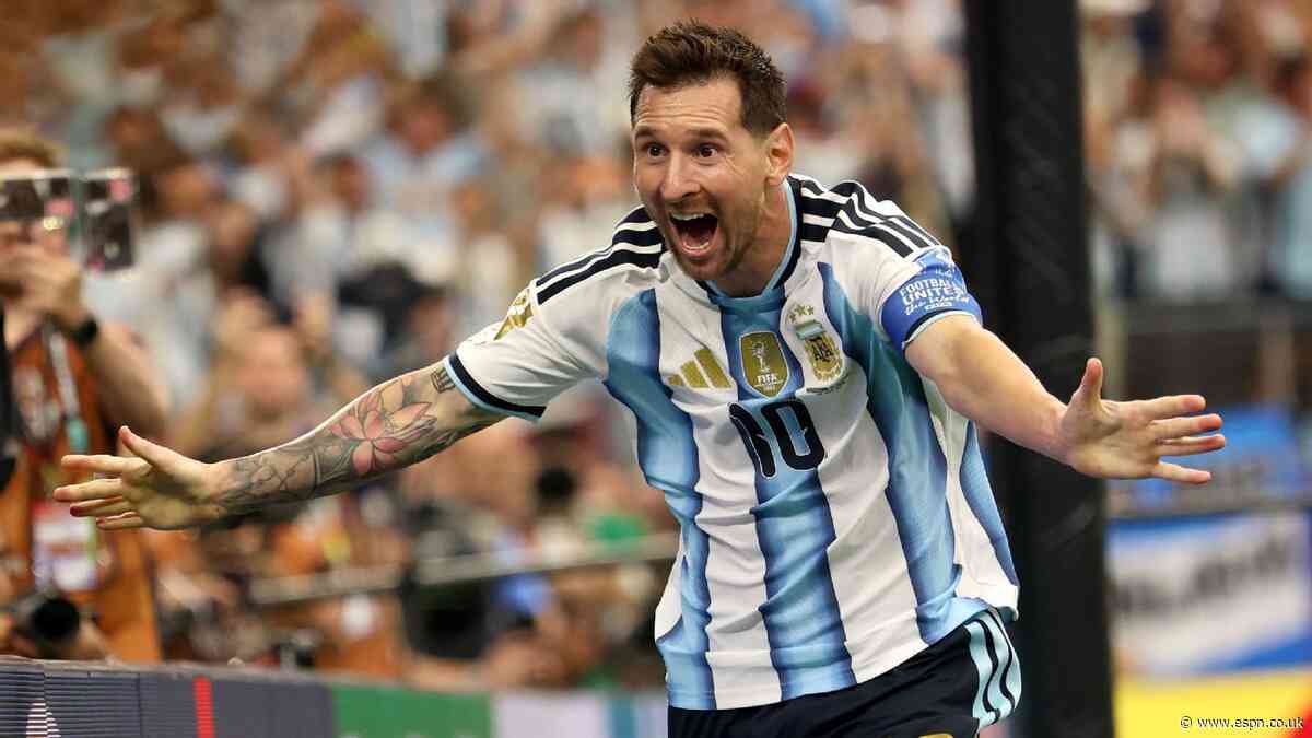 Messi makes history and shows why Argentina star i...