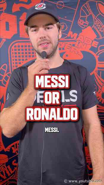 Pitch talk for the world’s game takes over Jersey. #shorts #worldcup #njdevils #messi #ronaldo #nhl