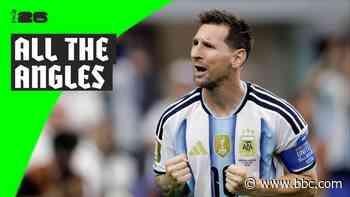 All the angles of Messi's record-breaking goal