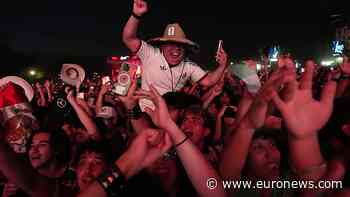 Celebrations as Mexico becomes first nation to reach World Cup knockout stage