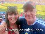 Kelly's Tartan heroes! Star enjoys World Cup as TV hours are slashed