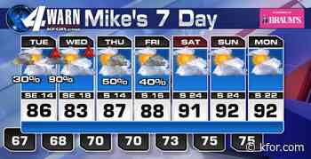 More Severe Storms likely this week, also locally heavy rainfall.