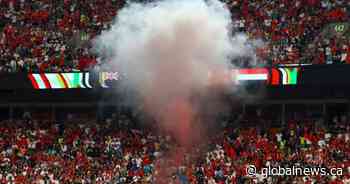 Fans ejected from BC Place after setting off flare during Egypt, New Zealand game