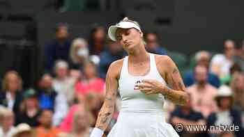 Doping-Hammer: Wimbledonsiegerin Vondrousova jahrelang gesperrt