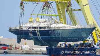 'There are more': Captain who raced to rescue of the Bayesian tells of finding Brit billionaire Mike Lynch's wife clinging to a raft after £30m superyacht capsized - and how she begged for him to keep searching for survivors