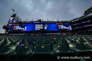 World Cup sees first weather delay, with France-Iraq game in Philadelphia paused for 2 hours