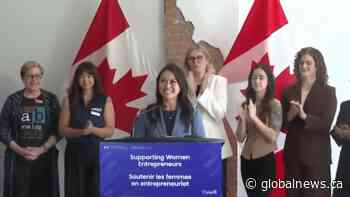 New federal funding to support Canadian women in business