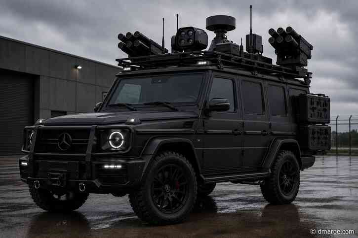Mercedes Is Turning The G-Wagon Into A Drone Hunter