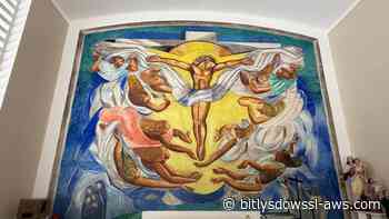Capilla de la UCV conserva el mural pictórico de Francisco Narváez tras un proceso de restauración