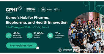 CPHI/ Hi Korea 2026 Opens Pre-Registration: Korea's Hub for Pharma, Biopharma, and Health Innovation