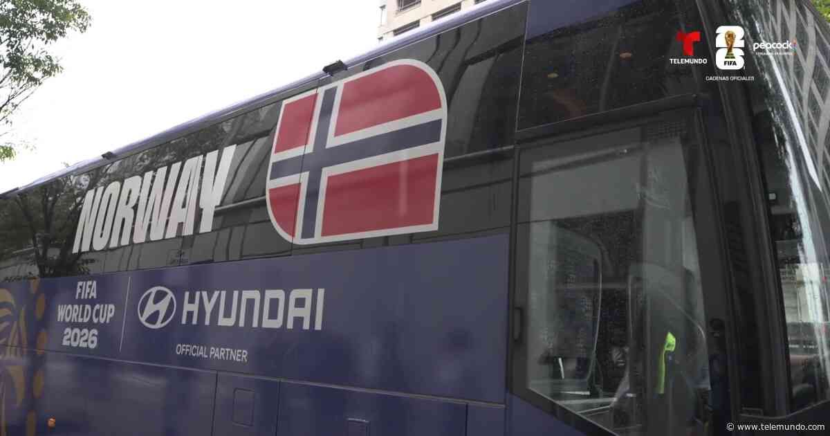 Noruega ya partió rumbo al Estadio de Nueva York para enfrentar a Senegal