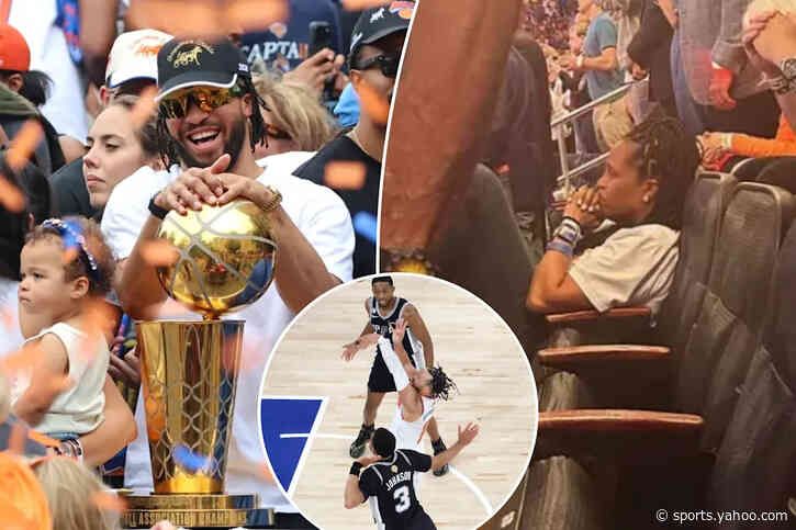 Jalen Brunson’s mom beams over historic NBA Finals comeback in emotional post: ‘Defy words’