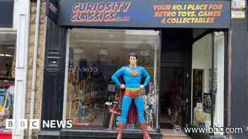 Huge Superman 'bought as joke' sold to collector