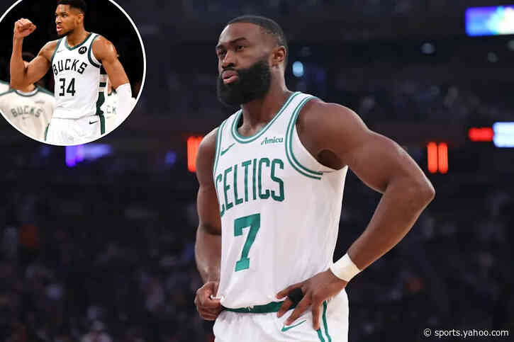 Jaylen Brown breaks silence on potential Giannis Antetokounmpo trade: ‘Turning me into a monster’
