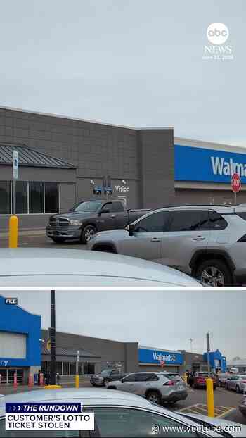 Walmart customer's lottery ticket allegedly stolen by store employee