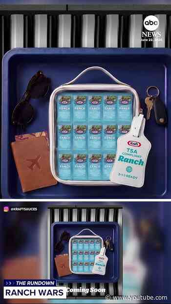 Travel-size ranch packs on offer as World Cup fans discover condiment