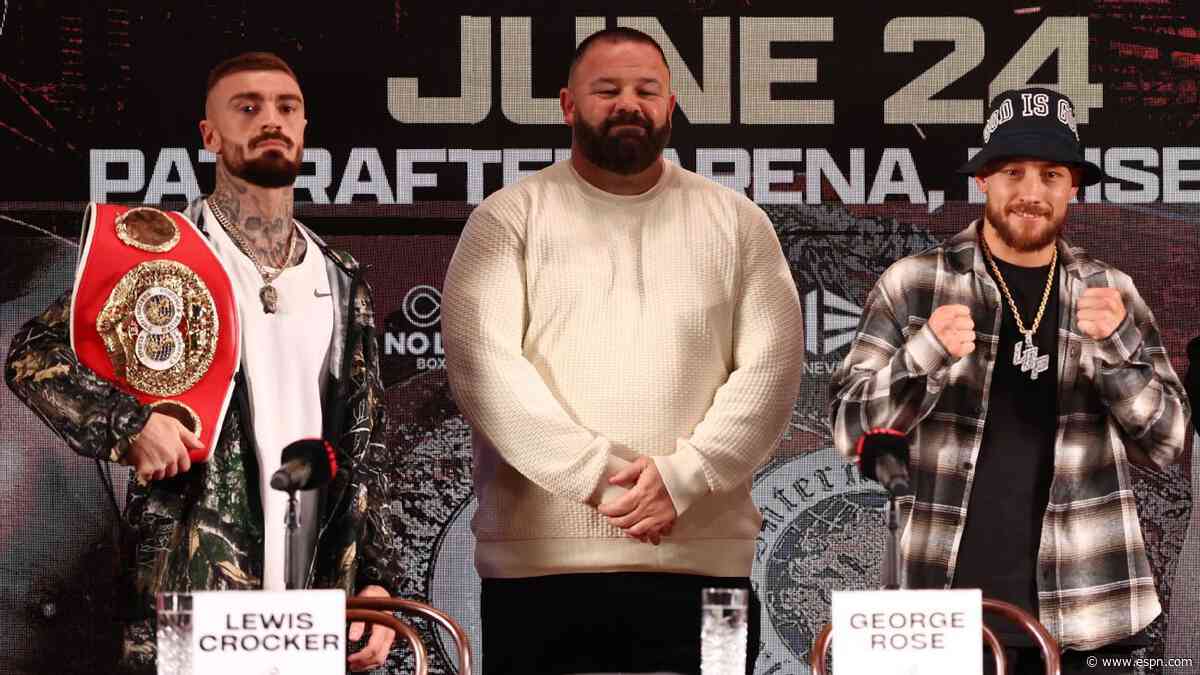 Aussie Paro barbs Crocker on eve of title fight