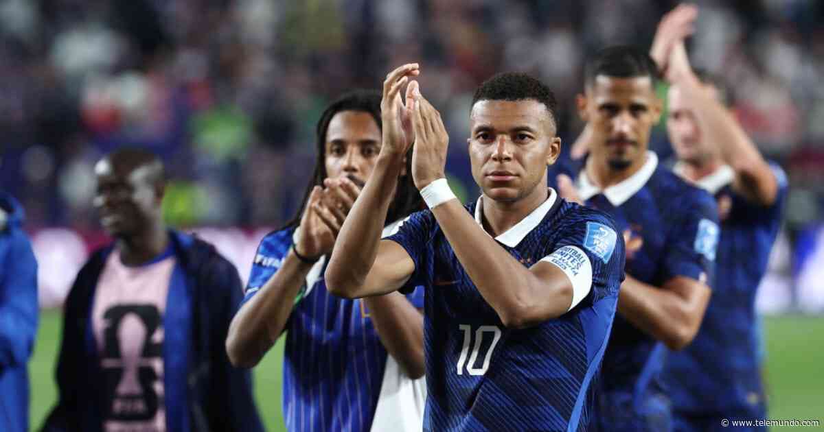 Francia no perdona y golea a Irak, con dos tantos de Mbappé incluidos.