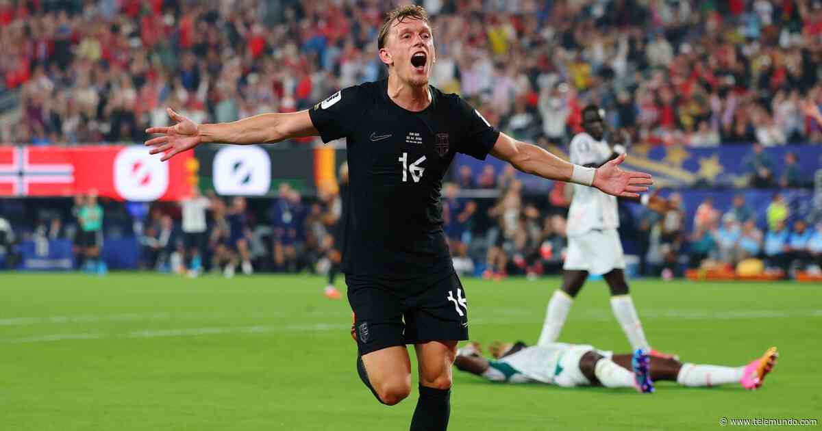 Gol de Marcus Holmgren y Noruega abre la lata frente a Senegal
