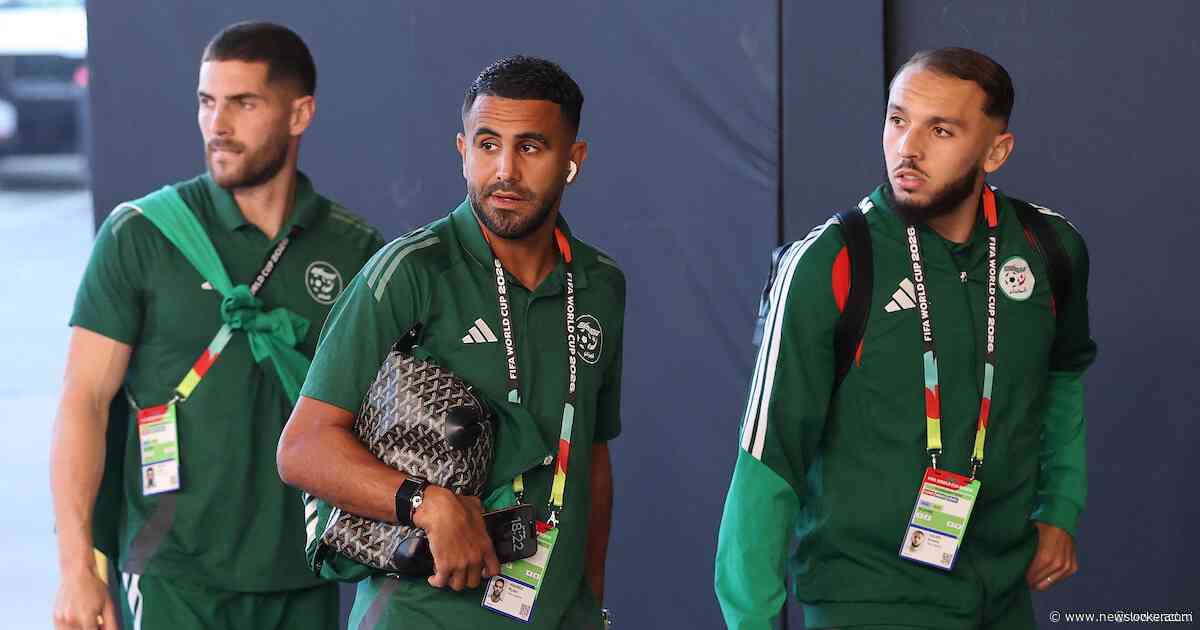 Hadj Moussa op de bank bij Algerije, dat punten hard nodig heeft in duel met Jordanië
