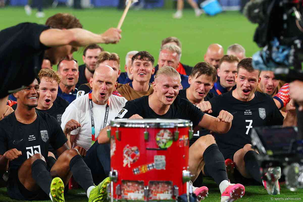 Erling Haaland leads iconic Norway celebration after double downs Senegal to secure World Cup progress