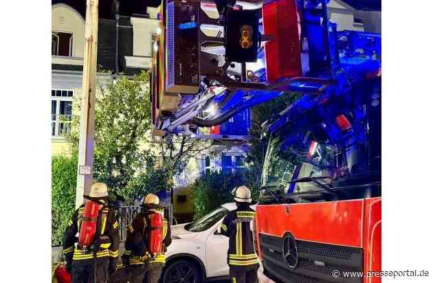 FW-BN: Küchenbrand in Einfamilienhaus - Feuer schnell unter Kontrolle