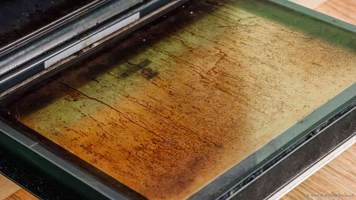 Stubborn oven grease melts away with 1 bathroom item — not vinegar or baking soda