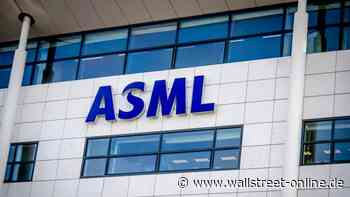 KI-Gewinner überrascht erneut: ASML vor dem nächsten Kursschub? Darauf setzt jetzt die Wall Street