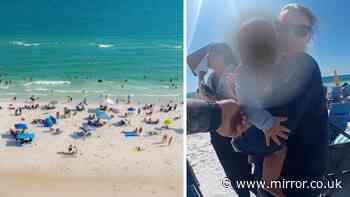 Couple avoid jail after leaving baby alone on beach and 'losing track of time'
