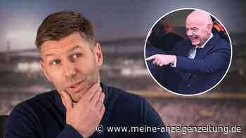 Experte Hitzlsperger deutet live im TV an, den FIFA-Präsidenten umgrätschen zu wollen