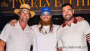 Taylor Swift makes surprise red carpet appearance as Travis Kelce kicks off his Tight End University in Nashville after week-long bachelor party