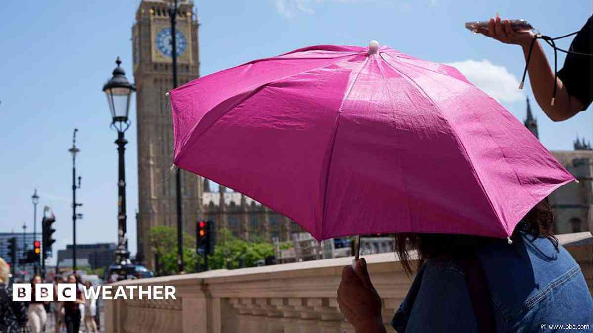 UK set for hottest June day on record as searing heat continues