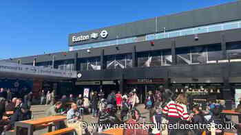 London Euston passengers warned about reduced services during extreme heat