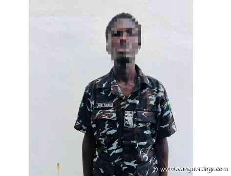 Fake policeman arrested in Lagos for allegedly stealing officer’s uniform, belongings