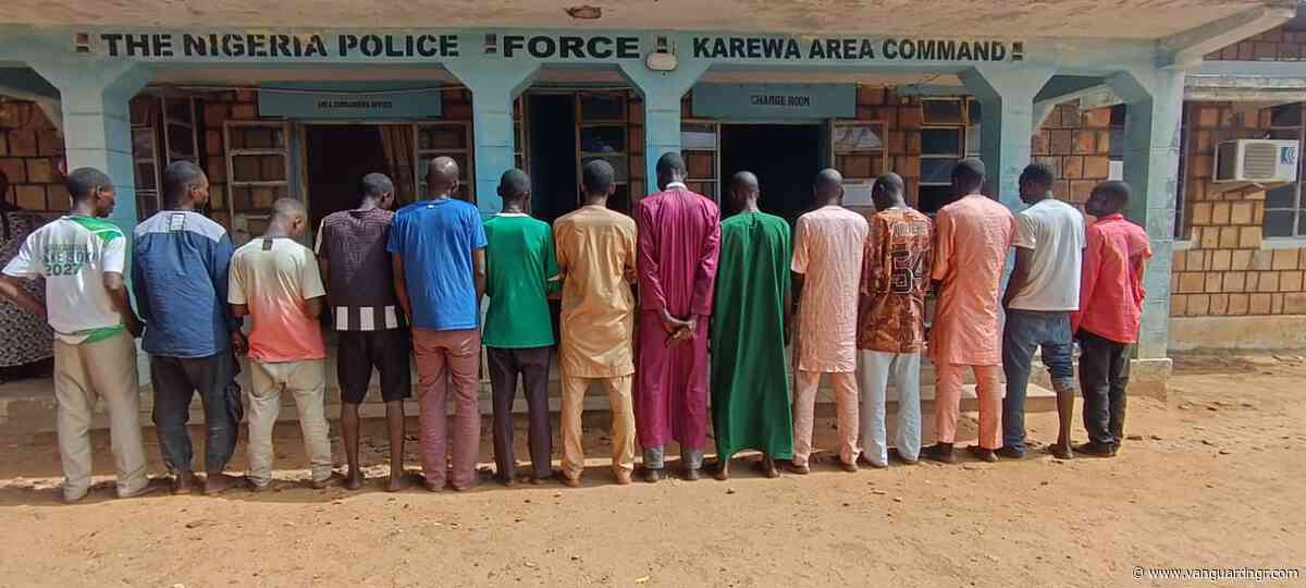 Adamawa Police arrest 57 suspects in crackdown on Shilla gang activities