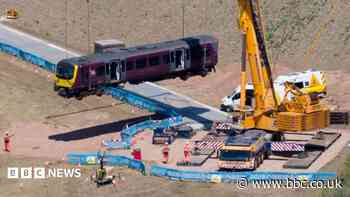 Eight in critical condition after train crash