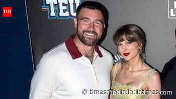 Taylor joins Travis at event amid pre-wedding celebrations - PICS