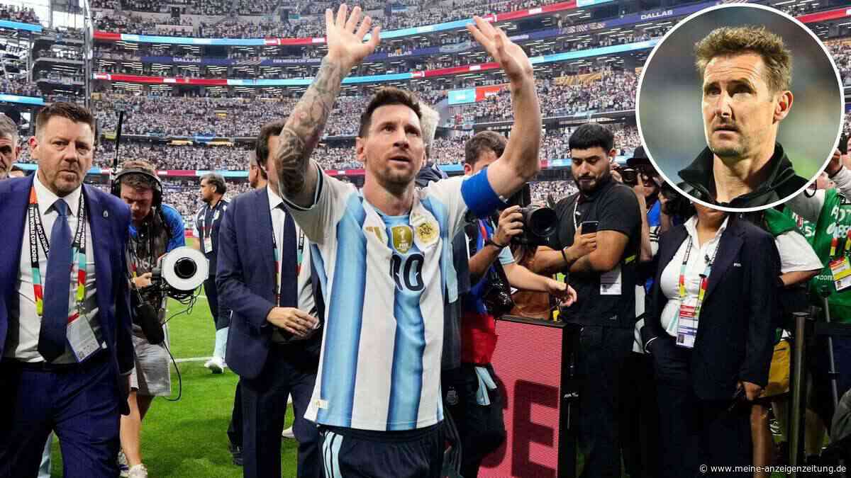 Entthronter Klose adelt Messi für neuen WM-Torrekord