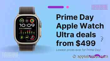 Apple Watch Ultra models plunge to as low as $499 for Prime Day