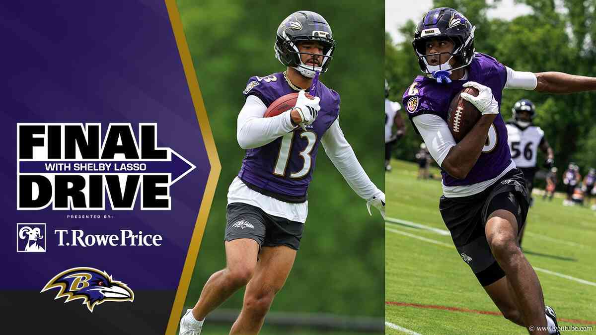 Lamar Jackson Is Impressed With His Rookie Wide Receivers | Ravens Final Drive