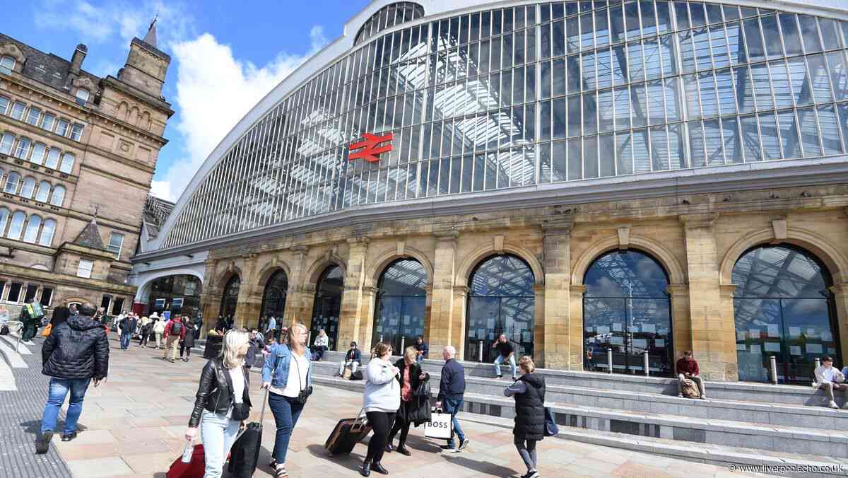 Liverpool train chaos live as temperatures to reach 33C